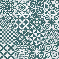 Плитка керамогранітна R7H4 Contrasti Ottanio Decor Mix 200x200x10 Ragno