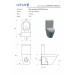 Бачок для унітаза Crea 011 (CCTZ1008107305) Cersanit