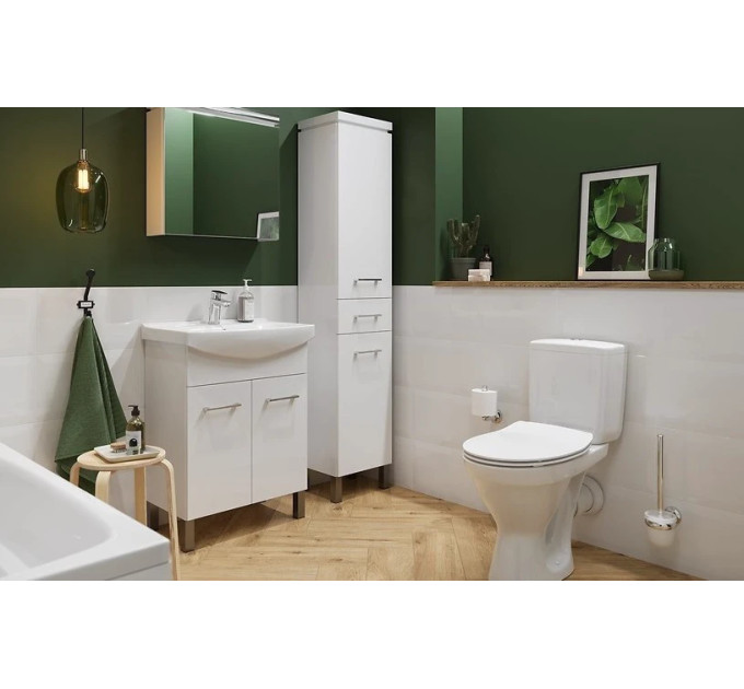 Компакт Cersania 705  SimpleOn 011 з кришкою Slim дюропласт soft-close (CCKZ1014916402) Cersanit