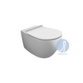 Унітаз підвісний Vignoni Rimless VI 18 F85 (VI18WM-F85) White matt, SIMAS