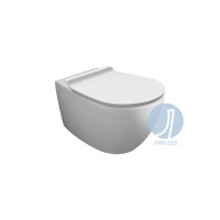 Унітаз підвісний Vignoni Rimless VI 18 F85 (VI18WM-F85) White matt, SIMAS