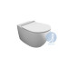 Унітаз підвісний Vignoni Rimless VI 18 F85 (VI18WM-F85) White matt, SIMAS
