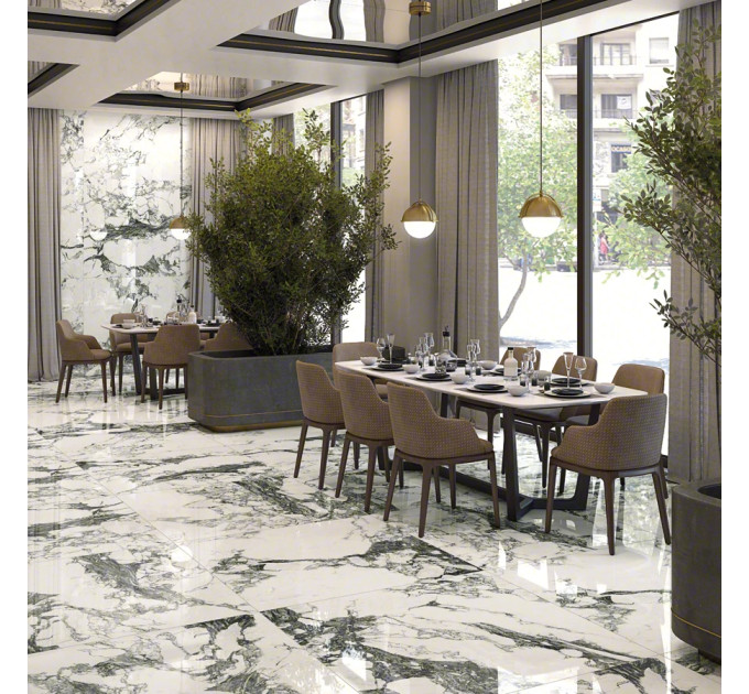 Плитка керамогранітна Marble Lous Arue-R Pulido RECT POL 793x1793x11 Vives