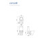 Компакт 675 Moduo Clean On 43 011 з кришкою дюропласт Slim soft-close Cersanit