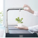 Змішувач для кухні Zedra SmartControl (31593DC2), Grohe