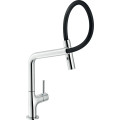 MP119400CR Змішувач кухонний Lamp, лійка з ручним душем на магніті, хром Nobili ІТАЛІЯ