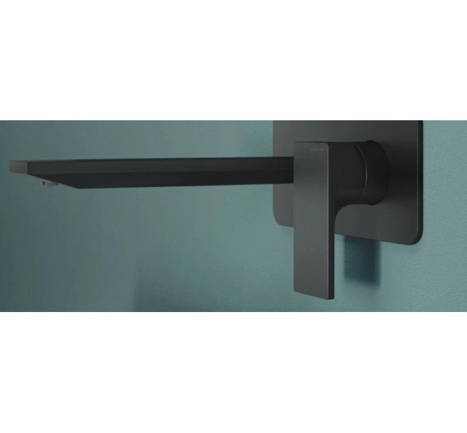 Змішувач для умивальника Seven Velvet Black (SE124198-1BM), Nobili