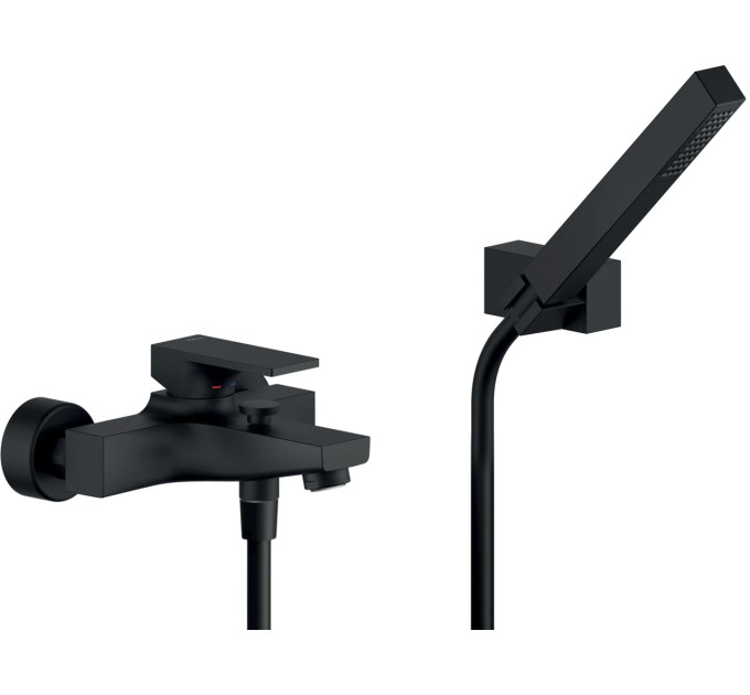 Змішувач для ванни Seven Velvet Black (SE124110BM), Nobili