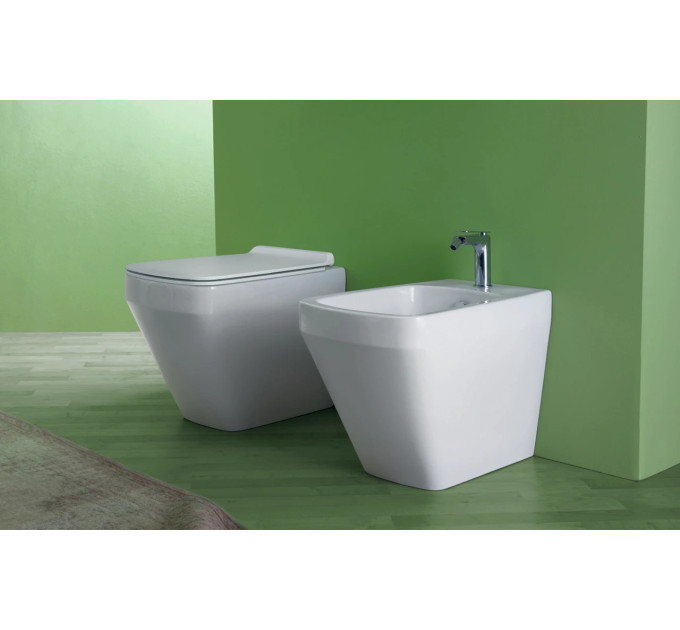 BB004WM Кришка soft close Baden Baden, білий мат SIMAS ІТАЛІЯ