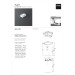 Умивальник AG 20 Agile (AG20NM) Black matt, SIMAS