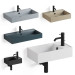 Умивальник AG 40 Agile (AG40) Black matt, SIMAS