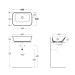 Умивальник WA 04 Wave (WA04) Glossy white SIMAS