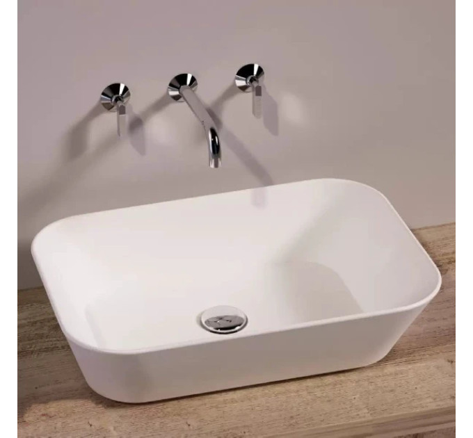Умивальник WA 04 Wave (WA04) Glossy white SIMAS