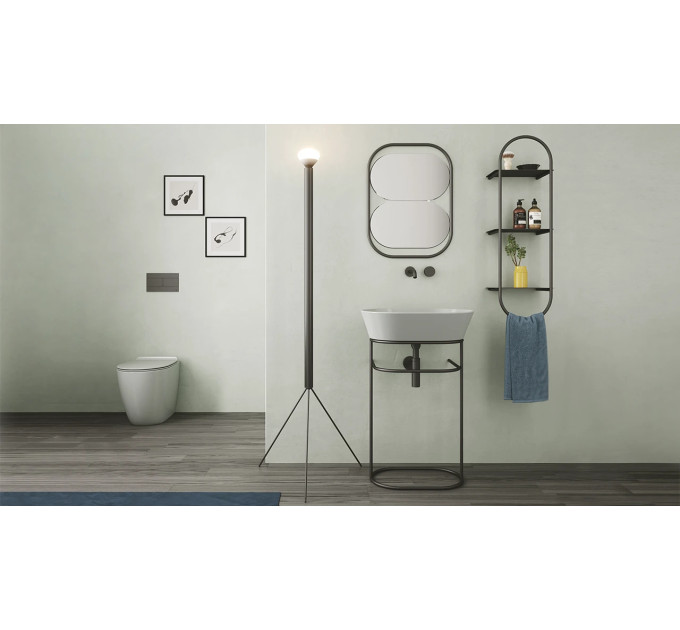 Умивальник WA 02 Wave (WA02) Glossy white SIMAS