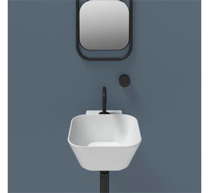 Умивальник WA 07 Wave (WA07) Glossy white SIMAS