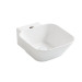 Умивальник WA 07 Wave (WA07) Glossy white SIMAS