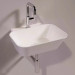 Умивальник WA 08 Wave (WA08) Glossy white SIMAS