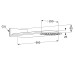 Верхній душ DN 15 A-QA (6487005-00), Kludi