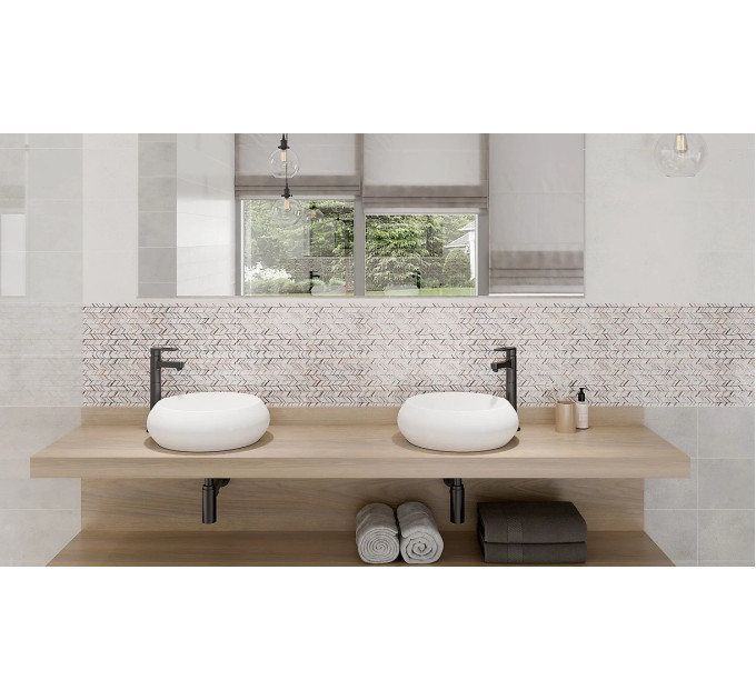 Плитка стінова Debora Grey SATIN 20x60 код 0995 Опочно