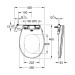 Кришка для унітаза Bau Ceramic (39648SH0), Grohe