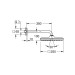 Верхній душ Tempesta 250 Cube (26687000), Grohe