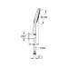 Душовий набір Rainshower Smartactive 130 (26581000), Grohe