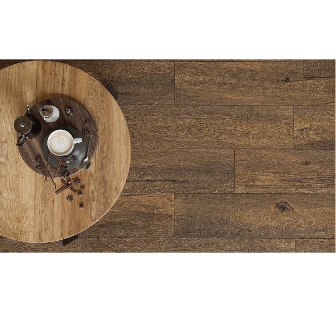 Плитка керамогранітна Passion Oak Chocolate 221x890x8 Opoczno