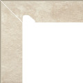 Цоколь Scandiano Beige Лівий 2 ел 8,1x30 код 5762 Ceramika Paradyz