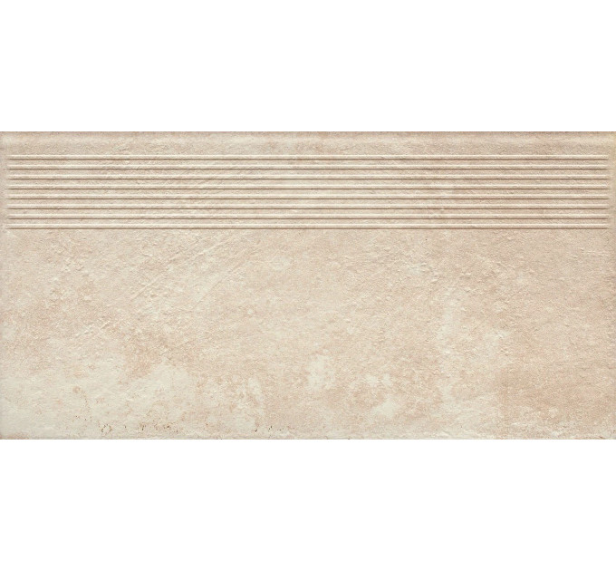 Сходинка пряма Scandiano Beige 30x60 код 1077 Ceramika Paradyz