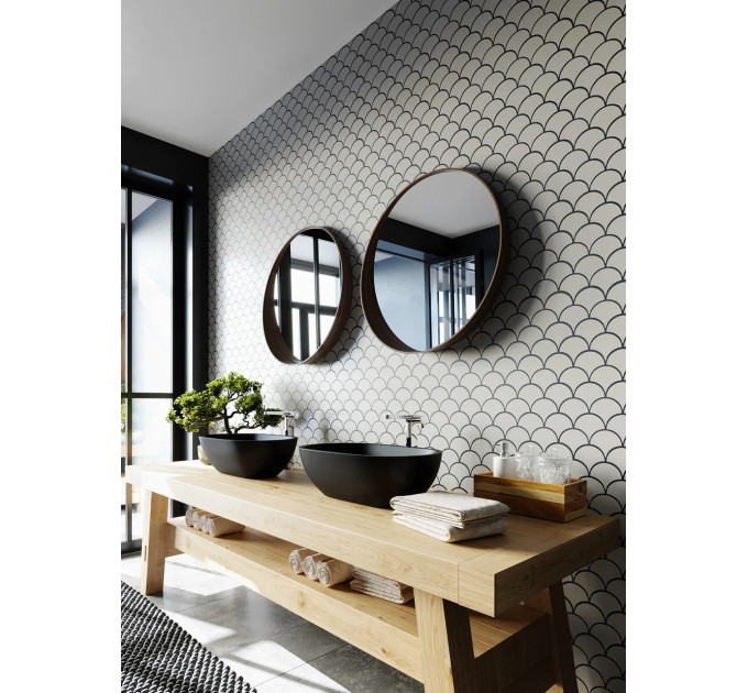 Мозаїка SCALES SC 6001 Flora Grey 240x240x9 0,037 м2 Кераміка Лео