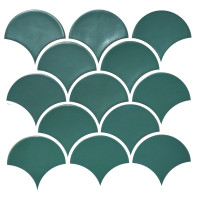 Мозаїка SCALES SC 6017 Aquamarine 240x240x9 0,037 м2 Кераміка Лео