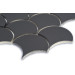 Мозаїка SCALES SC 6022 Graphite Black 240x240x9 0,037 м2 Кераміка Лео