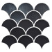 Мозаїка SCALES SC 6022 Graphite Black 240x240x9 0,037 м2 Кераміка Лео