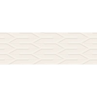 Плитка стінова Nightwish Bianco B RECT STR 250x750x9 Paradyz