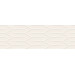 Плитка стінова Nightwish Bianco B RECT STR 250x750x9 Paradyz