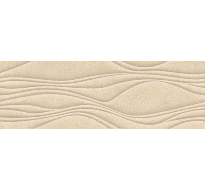 Плитка стінова Serene Beige RECT STR 250x750x9 Paradyz