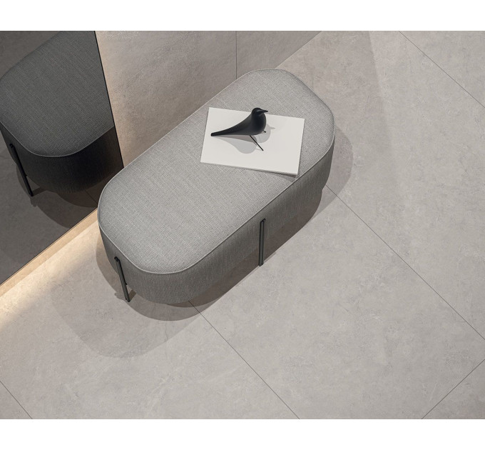 Плитка керамогранітна Lightstone Grey RECT 598x598x9 Paradyz