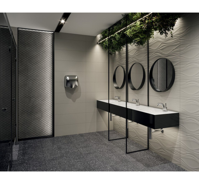 Плитка стінова Neve Grys RECT MAT 29,8x59,8 код 7501 Ceramika Paradyz