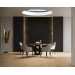 Плитка стінова Cold Princess Black RECT STR 39,8x119,8 код 9789 Ceramika Paradyz
