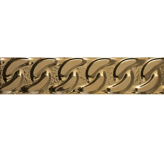 Фриз Fashion Spirit Copper STR Блиск 9x39,8 код 9649 Ceramika Paradyz