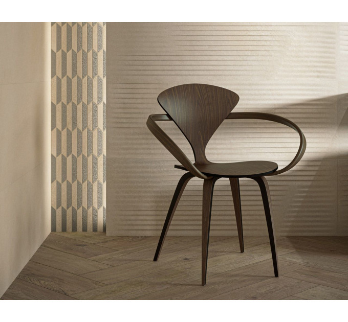 Плитка стінова Mystic Shadows Beige RECT STR 39,8x119,8 код 8553 Ceramika Paradyz