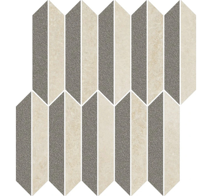 Мозаїка різана Mystic Shadows Beige Mix MAT 27,4x29,8 код 9687 Ceramika Paradyz