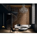 Плитка стінова Night Queen White RECT Блиск 39,8x119,8 код 8744 Ceramika Paradyz
