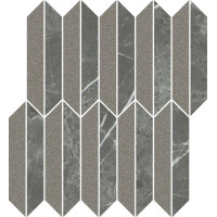 Мозаїка різана Noisy Whisper Graphite Mix MAT 27,4x29,8 код 9571 Ceramika Paradyz