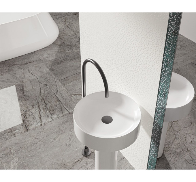 Плитка стінова Unique Lady White RECT Dekor 398x1198x11 Paradyz