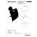 Тримач для туалетного паперу Graphit (156112012), Bemeta