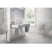 Плитка керамогранітна CSABLA1212 Themar Bianco Lasa 1200x1200x10 Sant'agostino