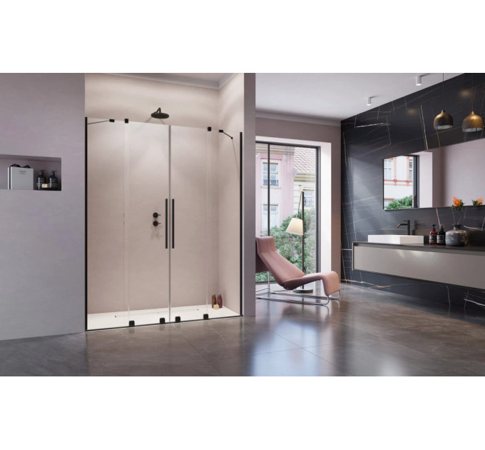 Душові двері Furo Black DWD 433 RADAWAY