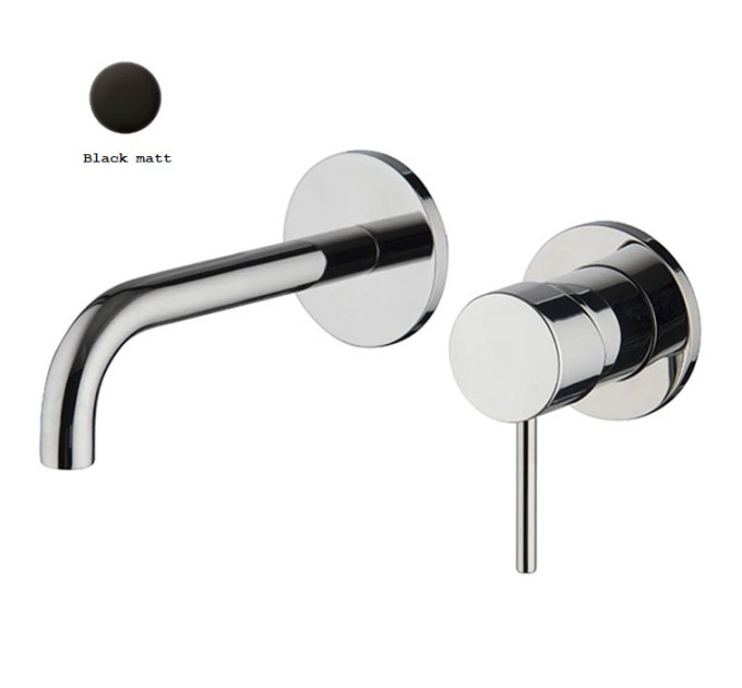 Змішувач для умивальника Spillo Up Black matt F3051X9-3510-3500NS Fima
