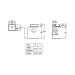 Умивальник Gap Square 420х390 (A3270MM000), Roca